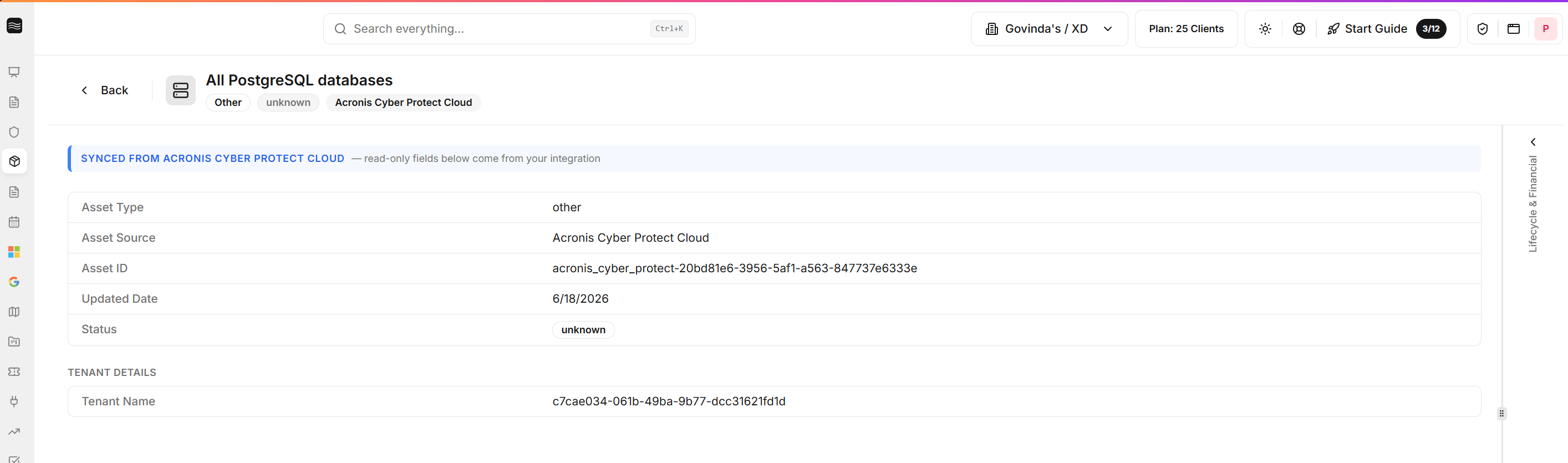 How Narmada and Acronis Cyber Platform work together