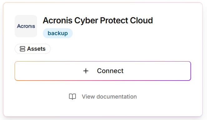 How Narmada and Acronis Cyber Platform work together